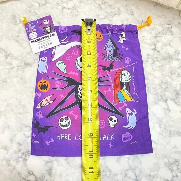 Nightmare Before Christmas Drawstring Bag & Bandanna - Picture 3 of 6